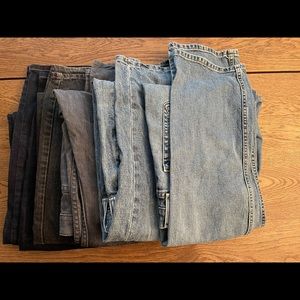 Lot of 5 Levi 514. Size 36x32.